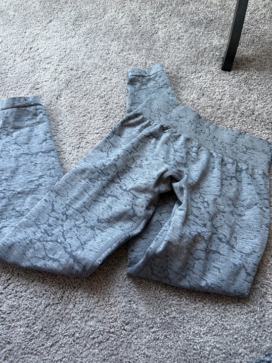 NVGTN Gray Marbled LEGGINGS - Picture 5 of 6